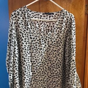 Animal Print Blouse